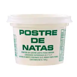 Natas de Santafé Postre de Leche