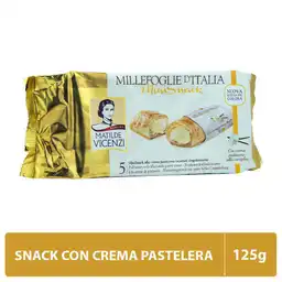 Vicenzi Galleta Mini Snack con Crema Pastelera