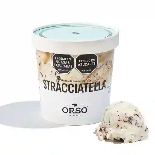 Helado de Crema Sabor Stracciatella Orso