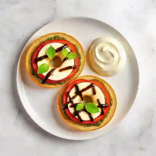Bagel Caprese