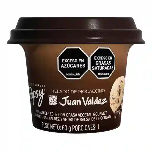 Helado Mocaccino Juan Valdez Popsy