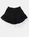 Falda Mujer Negro Talla: MEDIUM 5165001 American Eagle