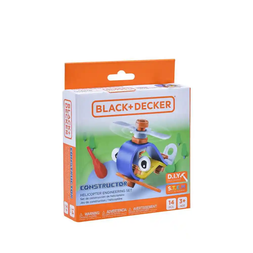 Set Construccion Diy Helicoptero Black & Decker