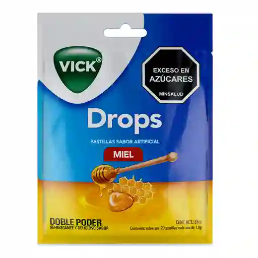 Vick Drops Miel X 20 X