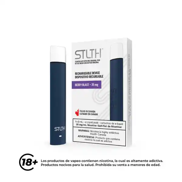 Stlth Dispositivo Azul Navy Typ C Berry Blast