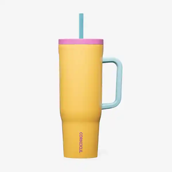 Corkcicle Vaso Cruiser Block Amarillo 40 oz