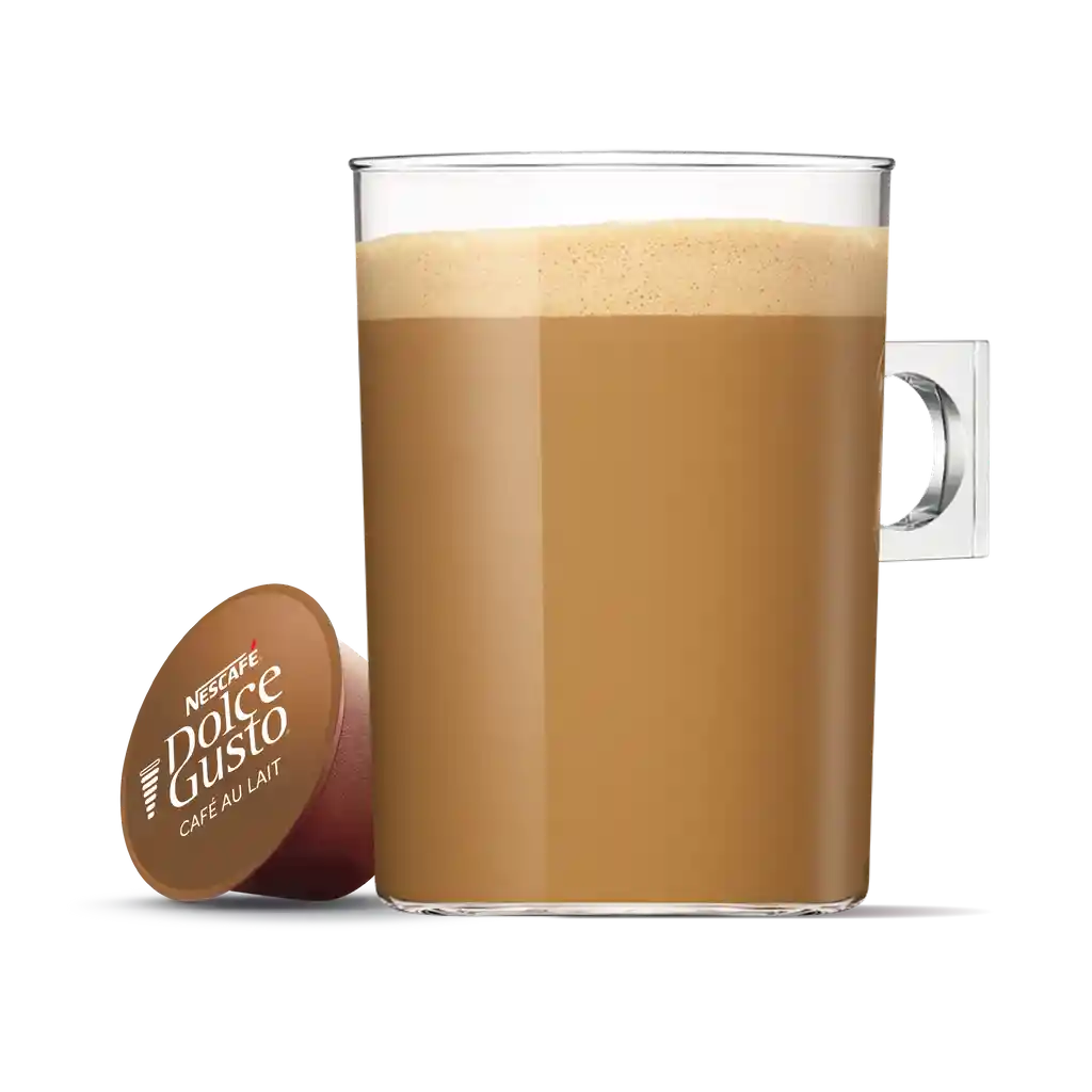 Cápsulas de Café con Leche NESCAFÉ DOLCE GUSTO Au Lait x 100g