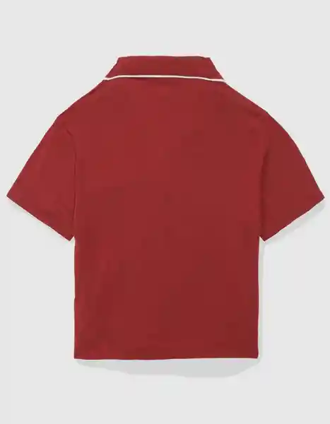 Pijama Aerie Rojo Talla: MEDIUM 1416696 American Eagle
