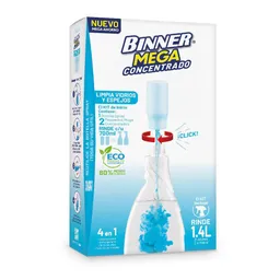 Kit Mega Concen Limpia Vidrios Binner 208261