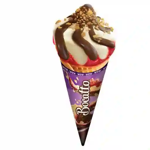 Bocatto Cono Helado de Caramelo Punta de Chocolate