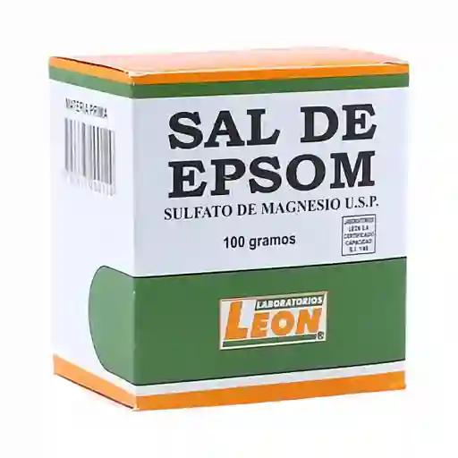 Sulfato De Magnesio Leon Sal Epsom