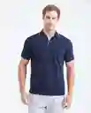 Camiseta Polo Renewed Summer Azul Dark Ultraoscuro XL Chevignon