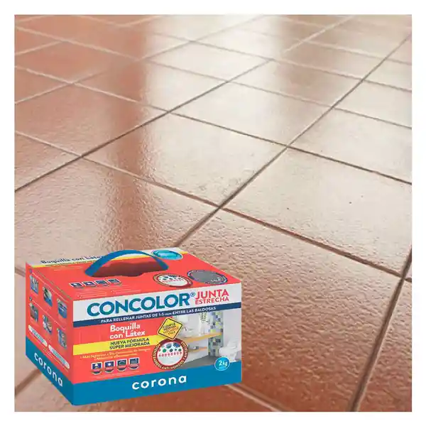 Corona Adhesivo Sellador Concolor Junta Estrecha de Chocolate