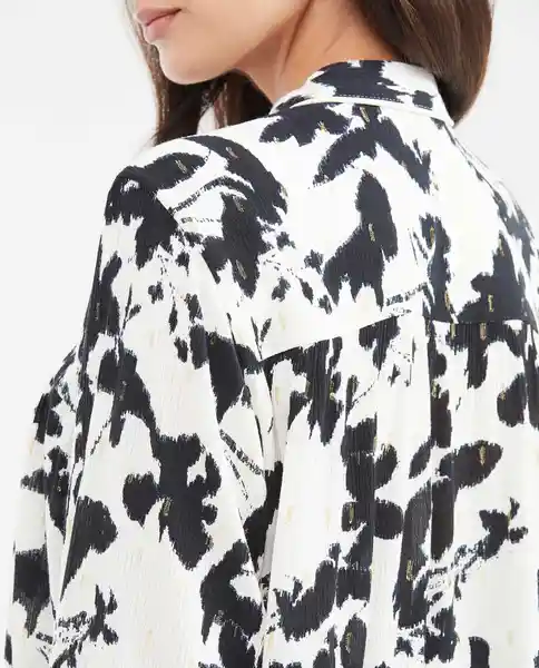 Camisa Lurex Sleeveless Crudo Cannoli Claro Talla M Chevignon