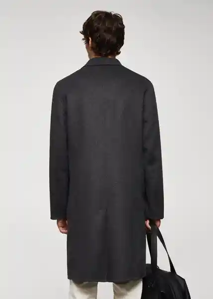 Abrigo Lisburn Gris Talla S Hombre Mango
