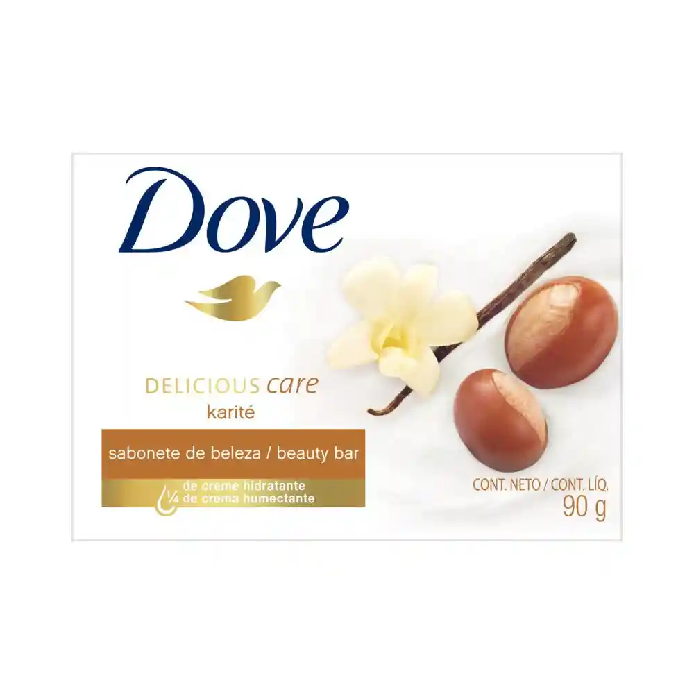 Dove Jabón en Barra Delicious Care Karité