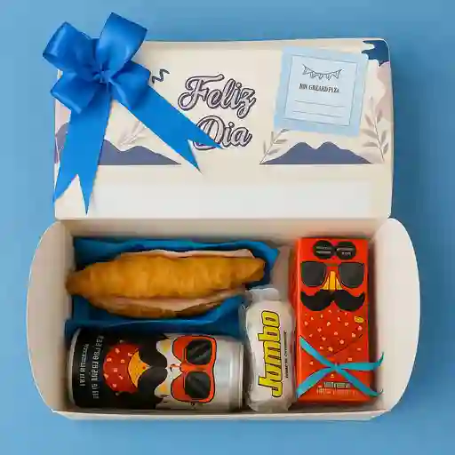 Desayuno feliz día men