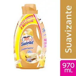 Suavizante Suavitel Cuidado Superior Vainilla 970ml x2