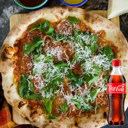 Combo Pizza Prosciutto. + Coca Cola Original 400 ml
