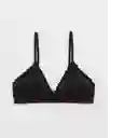 Bralette Negro Talla: X-Large American Eagle