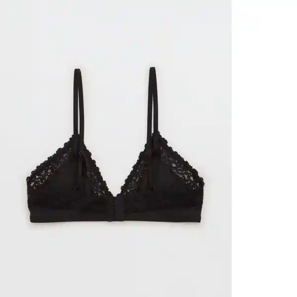 Bralette Negro Talla: X-Large American Eagle