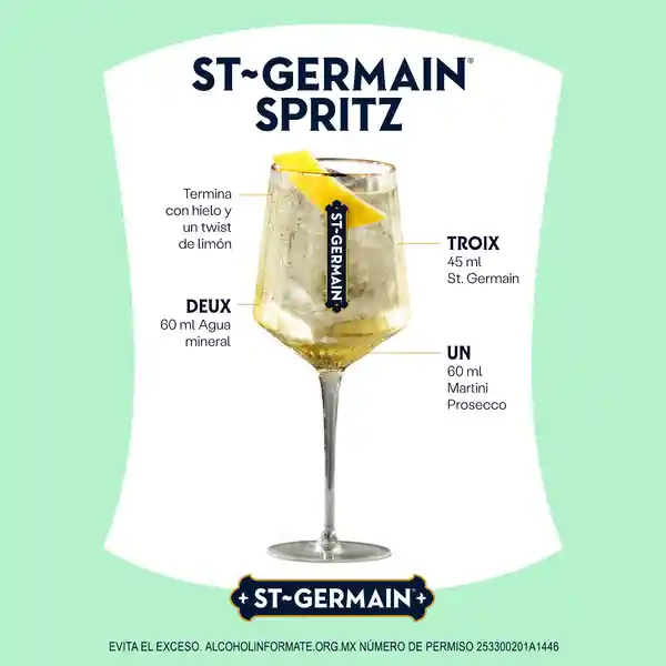 St Germain Licor de Flores de Sauco