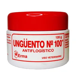 Erma Ungüento N° 100 de Uso Veterinario