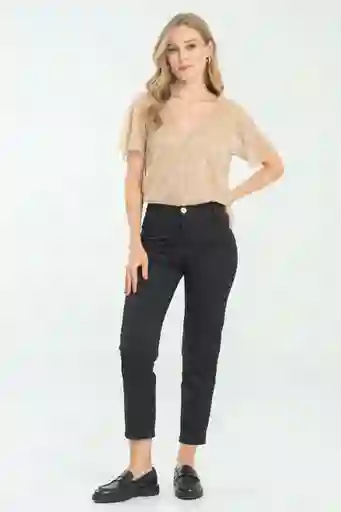 Pantalón Lhuna Color Negro Talla 6 Ragged