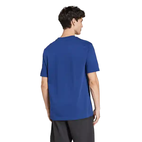 Adidas Camiseta Sl Sj Manga Corta Lifestyle Hombre Azul Talla S