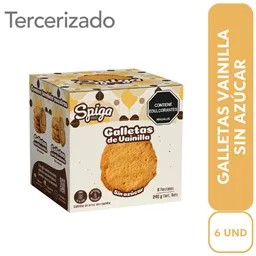 Spiga Galletas de Arroz Sin Azúcar Sabor Vainilla