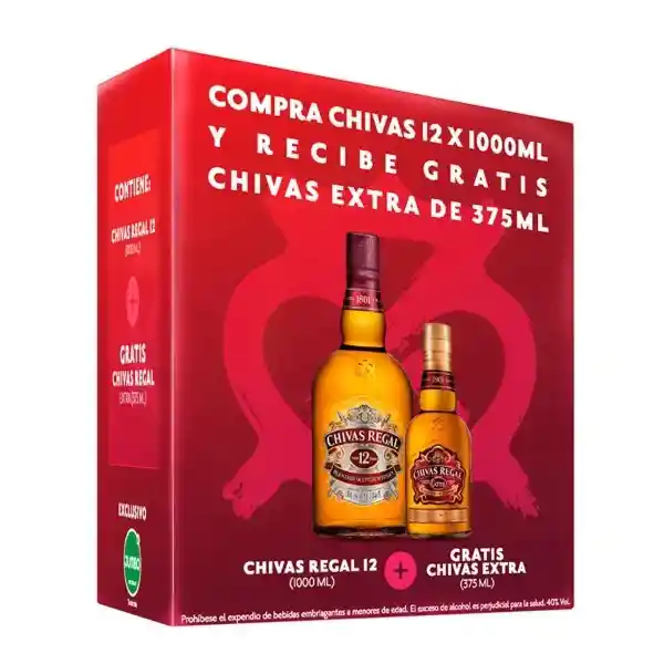 Chivas Regal Kit Whisky 12 Años