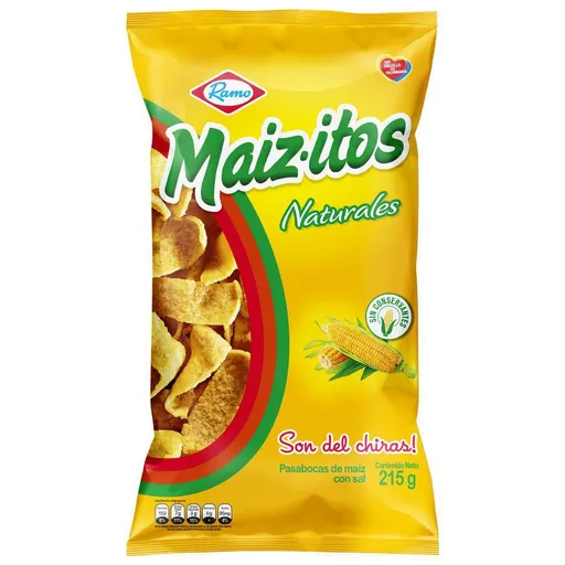 Ramo Pasabocas Maizitos Sabor Natural con Sal