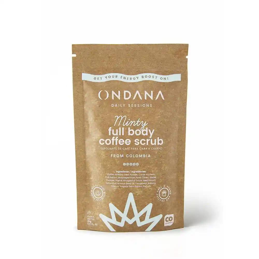 Exfoliante Cafe Menta Ondana Daily Sessions