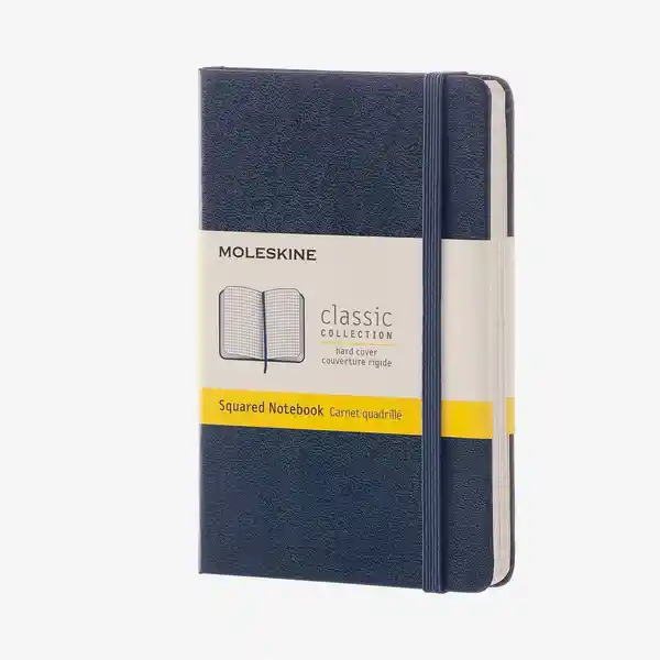 Inkanta Cuaderno Pequeño Cuadros Azul Zafiro Sc