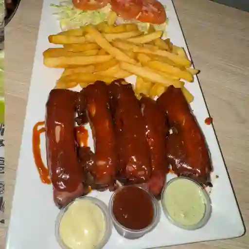 Costillas bbq