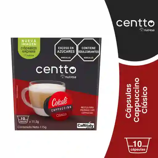 Cápsulas Centto Colcafé Cappuccino Clásico  10 Und x 11.5 g