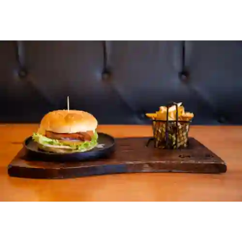 Hamburguesa de Pollo Apanado