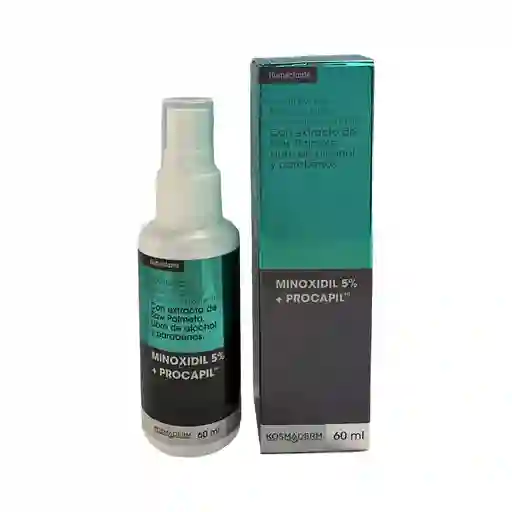 Minoxidil 5% + Procapil Liquido Pote