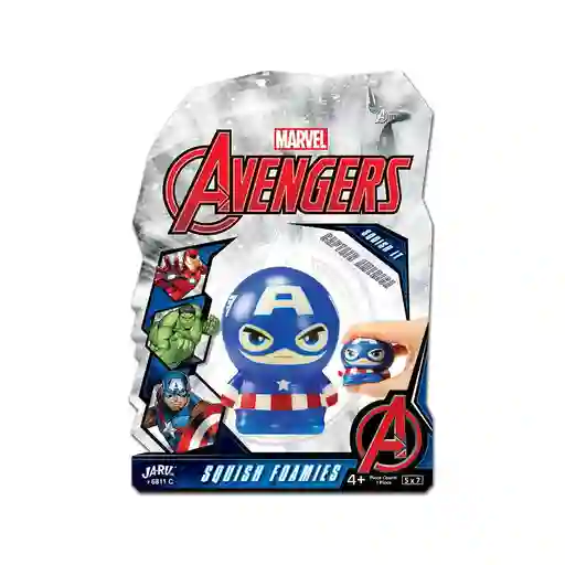 Espuma Aplastante Capitan America Jaru