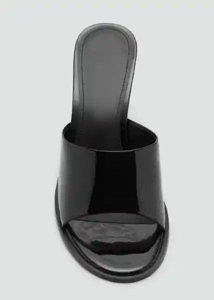 Sandalias Polo Negro Talla 37 Mujer Mango