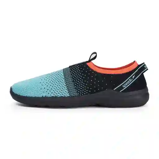 Zapatos Para Agua Surfknit Femenino Negro / Azul-09