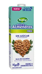 Toning Bebida Almendra Free Sin Azúcar