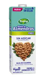 Toning Bebida Almendra Free Sin Azúcar