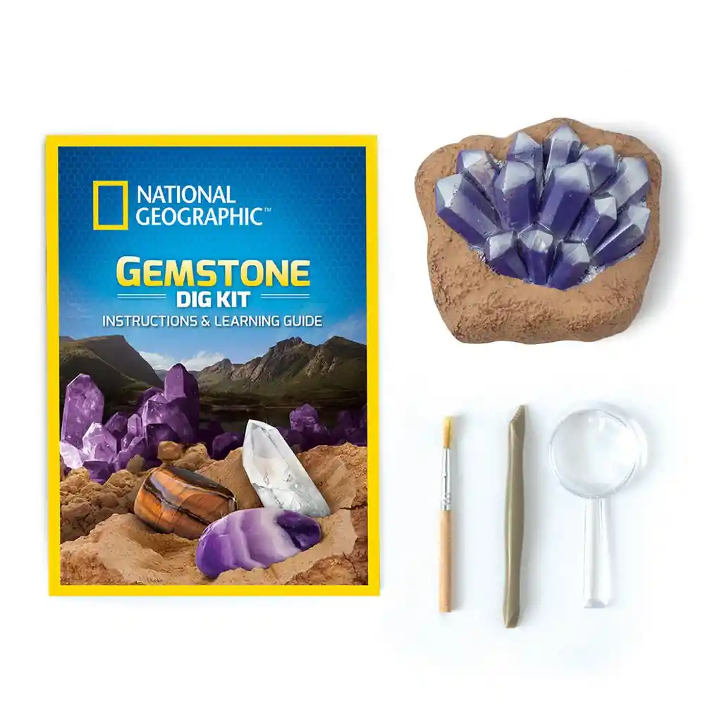 Kit Excavación Piedras Preciosas National Geographic National Geographic