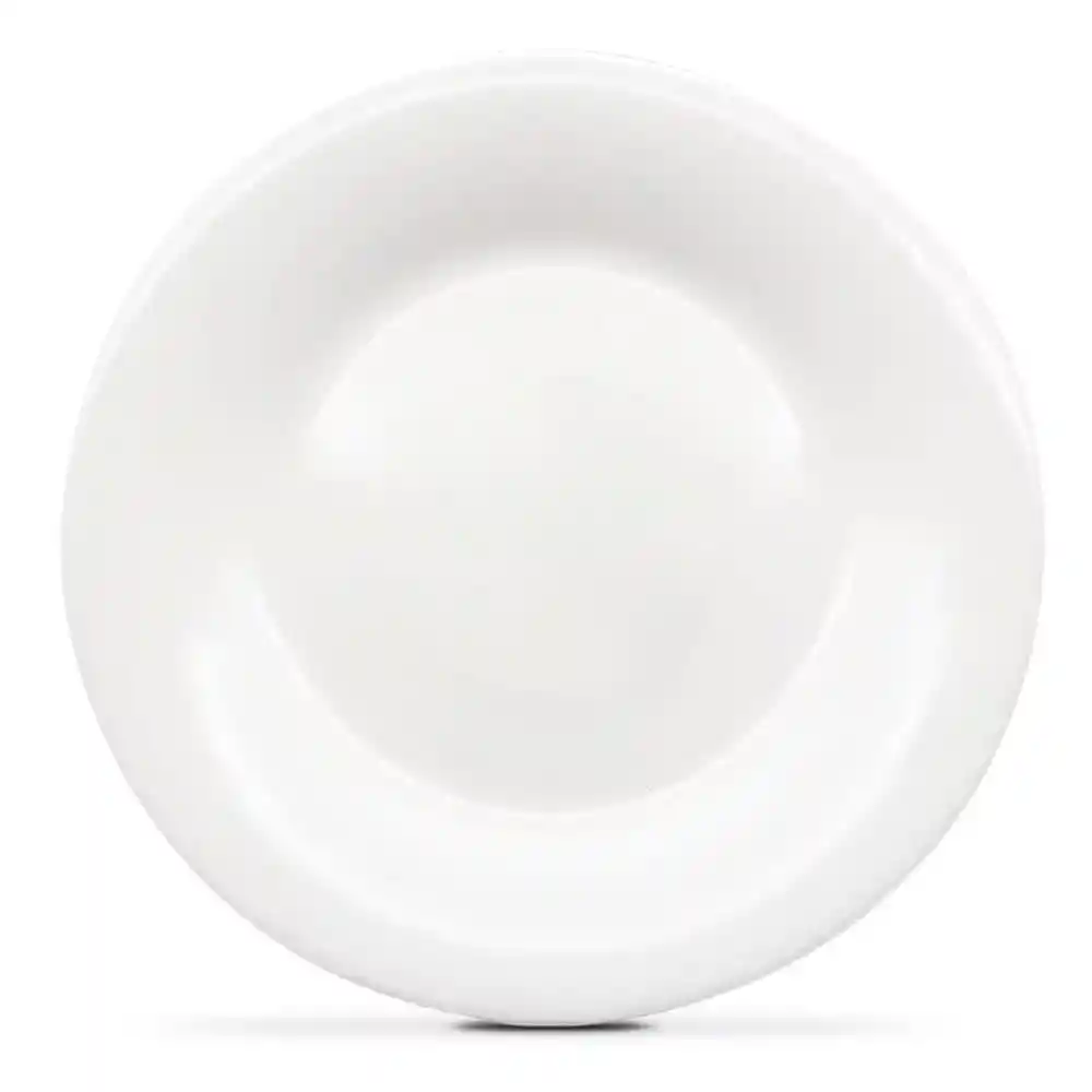 Plato Home Elements Pando Vitro Blanco