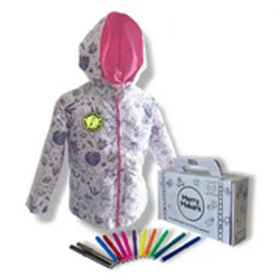 Chaqueta Coloreable Doble Faz Sirenas - Talla 8