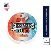 Ice Breakers Caramelo de Menta Dúo Strawberry