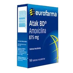 Atak Bd Amoxicilina 875 Mg