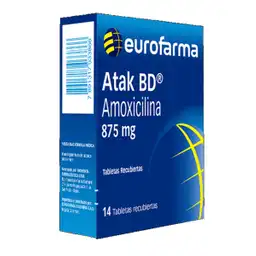 Atak Bd Amoxicilina 875 Mg
