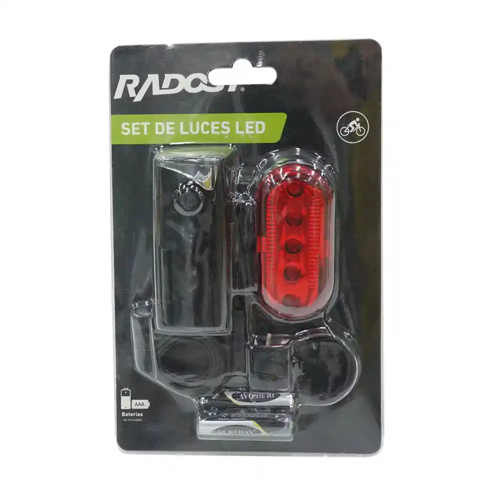 Luces Para Bicicleta Delantero y Trasera Radost